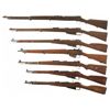 Image 2 : Seven Military Bolt Action Longarms