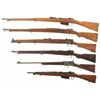 Image 2 : Five Military Rifles and One Shotgun