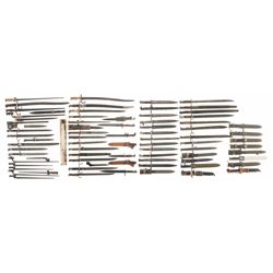 Very Large Lot of Bayonets