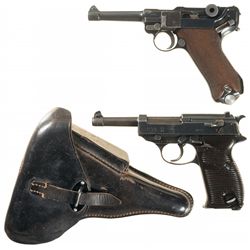 Two Semi-Automatic German Pistols