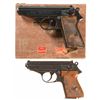 Image 1 : Two Walther PP-Series Semi-Automatic Pistols