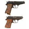 Image 2 : Two Walther PP-Series Semi-Automatic Pistols