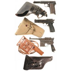Three Semi-Automatic Pistols