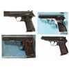 Image 1 : Four European Semi-Automatic Pistols