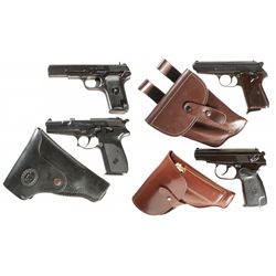 Four Semi-Automatic Pistols