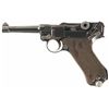 Image 1 : Mauser 1933 "Sneak" Police Rework Luger Pistol with Unit Marking