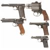Image 1 : Four Pistols and a Flare Gun