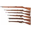 Image 2 : Three Bolt Action Military Carbines and Three Rifles