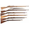 Image 1 : Six Military Rifles