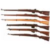 Image 2 : Six Bolt Action Military Rifles