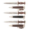 Image 1 : Three Nazi Party Daggers