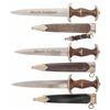 Image 1 : Three Nazi Party Daggers
