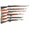 Image 1 : Three Military Rifles, Two Carbines and a Training Air Gun