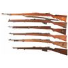 Image 2 : Six Bolt Action Military Rifles