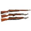 Image 1 : Three Military Rifles