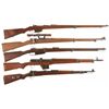 Image 1 : Five Military Rifles