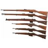 Image 2 : Three Military Bolt Action Rifles and Three Carbines