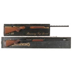 Two Boxed Browning Trap Shotguns