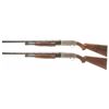 Image 2 : Collector's Lot of Two Ducks Unlimited Commemorative Sub-Gauge Model 12 Slide Action Shotguns
