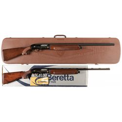 Collector's Lot of Two Beretta A303 Ducks Unlimited Semi-Automatic Shotguns