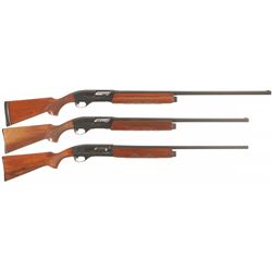 Collector's Lot of Three Remington Semi-Automatic Shotguns