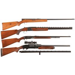 Four Sporting Long Guns