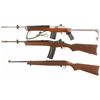 Image 2 : Three Ruger Semi-Automatic Longarms