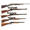 Image 1 : Five Lever Action Long Guns