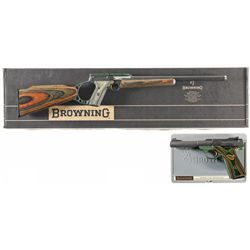 One Buck Mark Pistol and One Buck Mark Rifle