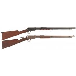 Collector's Lot of Two Winchester Slide Action Rifles