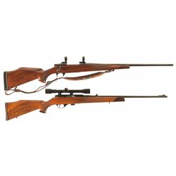 Two Weatherby Rifles