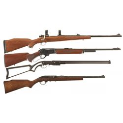 Four Sporting Long Guns