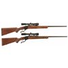 Image 1 : Two Scoped Ruger Number One Single Shot Rifles