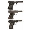 Image 2 : Collector's Lot of Three Savage Semi-Automatic Pistols