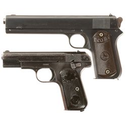 Collector's Lot of Two Colt Semi-Automatic Pistols