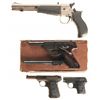 Image 1 : Four Pistols