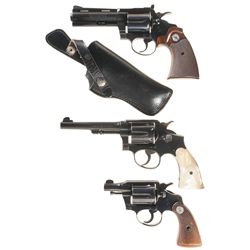 Three Double Action Handguns