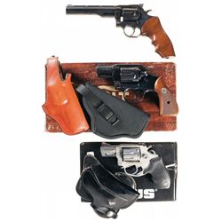 Three Double Action Revolvers
