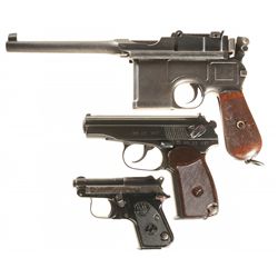 Three Semi-Automatic Pistols