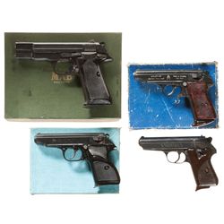 Four European Semi-Automatic Pistols