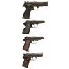 Image 2 : Four European Semi-Automatic Pistols