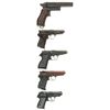 Image 2 : Four European Military/Police Semi-Automatic Pistols and One Flare Pistol