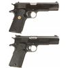 Image 2 : Two Colt Government Model 1911 Semi-Automatic Pistols