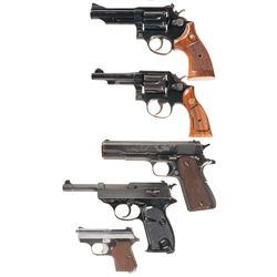 Five Handguns