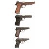 Image 2 : Four Semi-Automatic Pistols