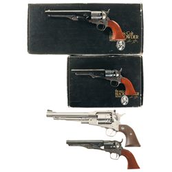 Four Contemporary Percussion Revolvers