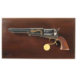 Cased and Gold Highlighted Colt Heritage Commemorative Walker Percussion Revolver with Book