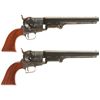 Image 2 : Two Cased Colt Commemorative 1851 Navy Percussion Revolvers