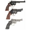 Image 2 : Three Smith & Wesson Double Action Revolvers