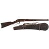 Image 1 : Winchester Model 1873 Lever Action Saddle Ring Carbine with T.E. Horan Scabbard